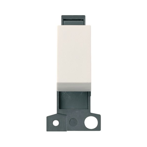 Click Scolmore MiniGrid 10A 3 Position Retractive Switch White - MD075PW, Image 1 of 1