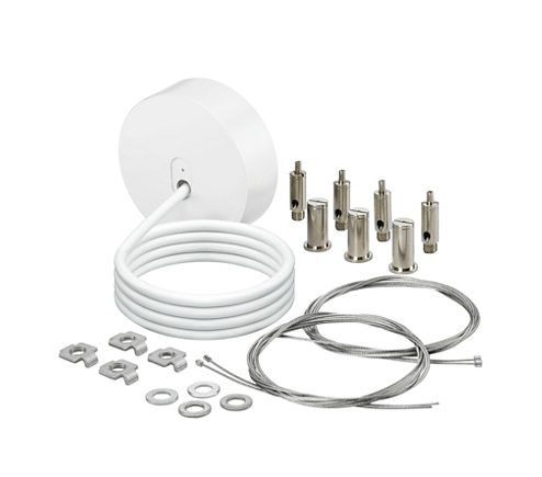 Philips CoreLine Suface Mounted Suspension Kit With Electrical Cable - 3 pole - 405670792, Image 1 of 1