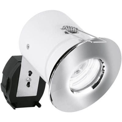 Aurora Fixed IP65 GU10 Non-Integrated Downlight Polished Chrome - AU-DLM983PC, Image 1 of 1