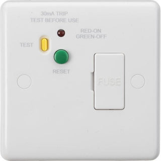 Knightsbridge 13A RCD Fused Spur Unit (Type A) - 30mA - CU6RCD
