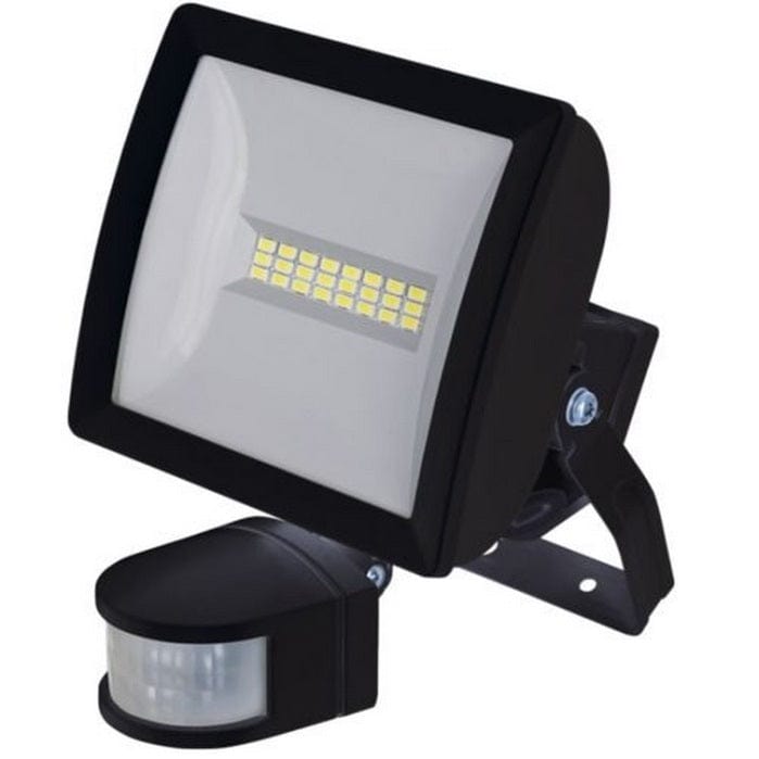 Timeguard Black Wide Angle 10W LED PIR Floodlight - Cool White - LEDX10PIRB