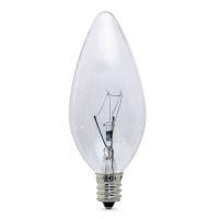 40W Clear Chandelier Candle E12 Bulb - 40WC-E12, Image 1 of 1