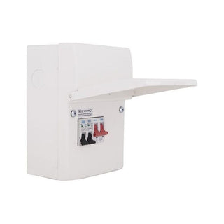 BG Garage Kit, Ip20, 100A Main Switch, 6A And 16A Mcb - CFUGAR2