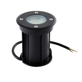 Forum Pan GU10 Ground/Walkover Light IP67 - Black - ZN-20965-BLK