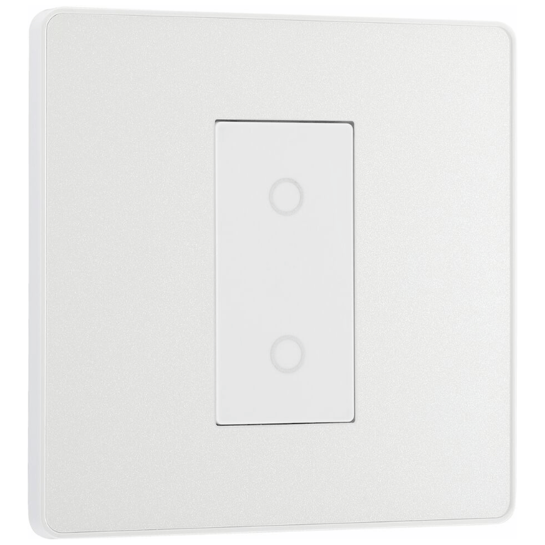 BG Evolve Pearl White 200W Single Touch Dimmer Switch 2-Way Secondary - PCDCLTDS1W, Image 1 of 3