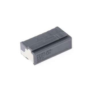 Wago Micro Push Wire Connector 8-Conductor Dark Grey - 243-208