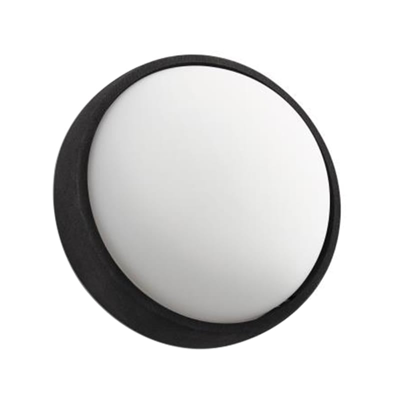 Philips Eagle 3W LED Round Dome Outdoor Wall Light Black - Warm White - 173043016, Image 1 of 1