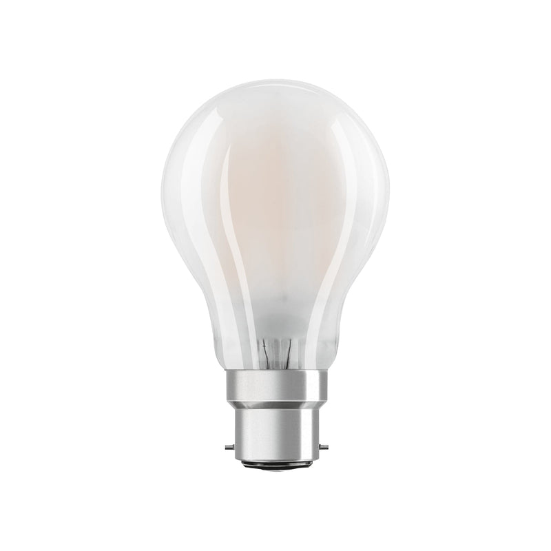 Osram 7.8W Parathom Frosted LED Globe Bulb GLS BC/B22 Dimmable Very Warm White - (107687-448063), Image 1 of 3