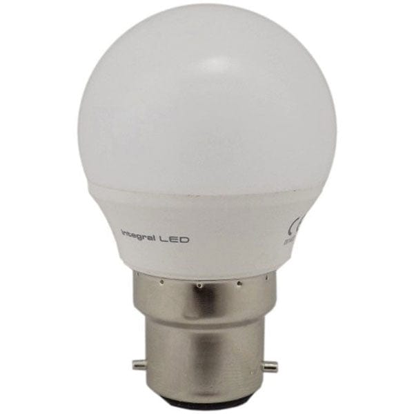 Integral 3.4w B22 Globe Warm White LED Bulb - 19-93-79, Image 1 of 1