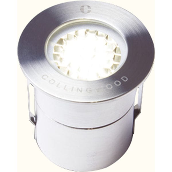 Collingwood Low profile ground light with 1w warm white LED - GL019SWARMWHITE, Image 1 of 1