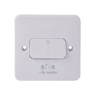 Schneider LWM 10A 3 Pole Fan Isolator Switch White - GGBL1013