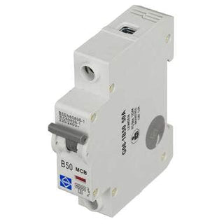 Lewden 50A Single Pole 6kA B Curve MCB - G06-1B50