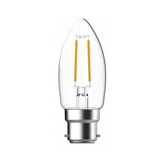 Megama 5.3 Filament Candle Economy LED 2700K B22 - 710509