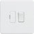 Knightsbridge Screwless 13A Switched Fused Spur Unit - Matt White - SF6300MW