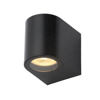 Forum Iona Wall GU10 Downlight IP44 - Black - CZ-35704-BLK