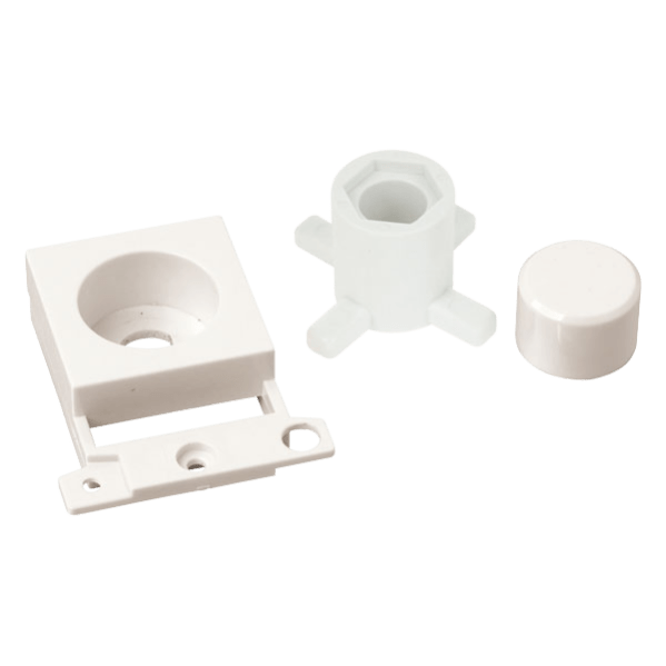 Click Scolmore MiniGrid Dimmer Module Mounting Kit White - MD150PW, Image 1 of 1