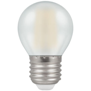 Crompton LED Round Filament Dimmable Pearl 5W 2700K ES-E27 - CROM7277