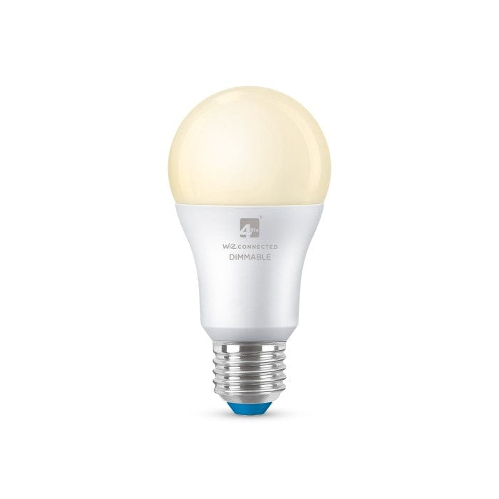 Image of a 4lite smart bulb on a white background