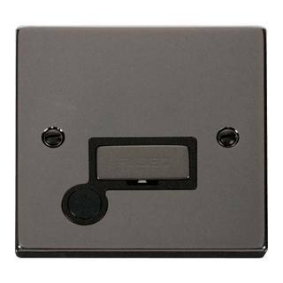 Click Scolmore Deco Ingot Flex Outlet Fused Spur Unit - VPBN550BK