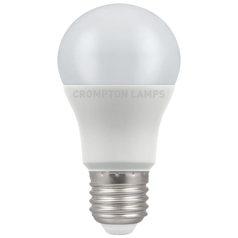 Crompton LED GLS Thermal Plastic 8.5W 2700K  ES-E27 - CROM11724, Image 1 of 2