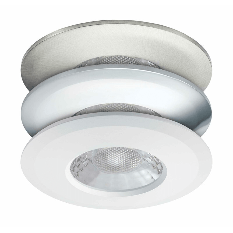 JCC V50 6W Fixed IP65 LED Downlight 3 Bezels, Colour Adjustable - JC1001/3B, Image 1 of 1