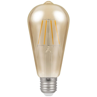 Crompton LED ST64 Filament Antique 5W Dimmable 2200K ES-E27 - CROM4238