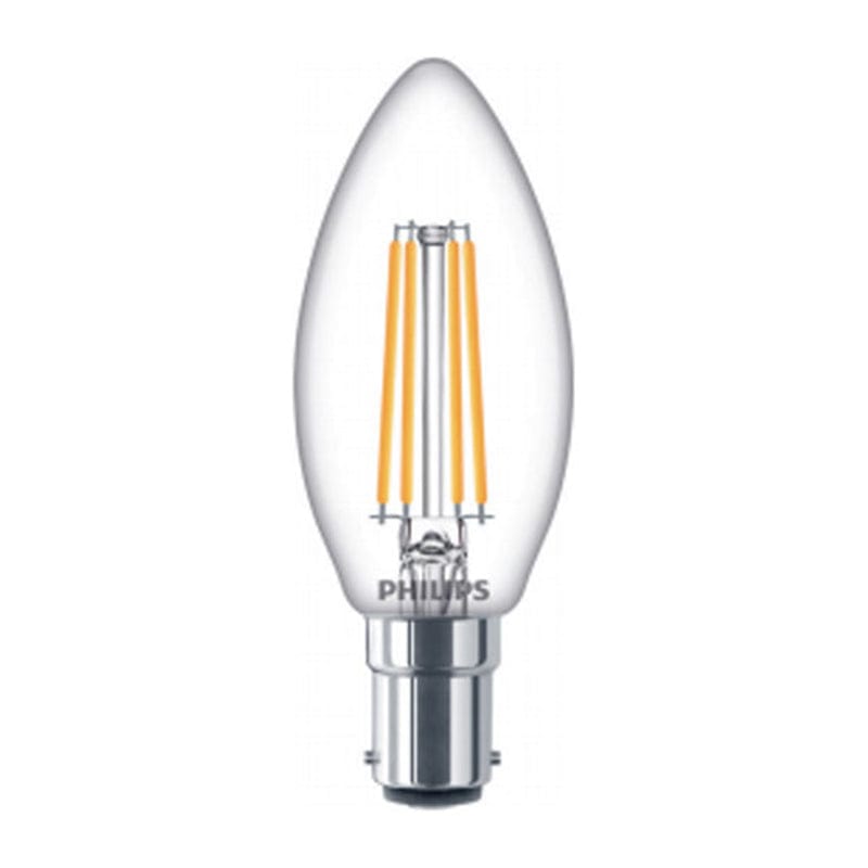 Philips CLA 4.3w LED B15 Candle Very Warm White - 80855900, Image 1 of 1