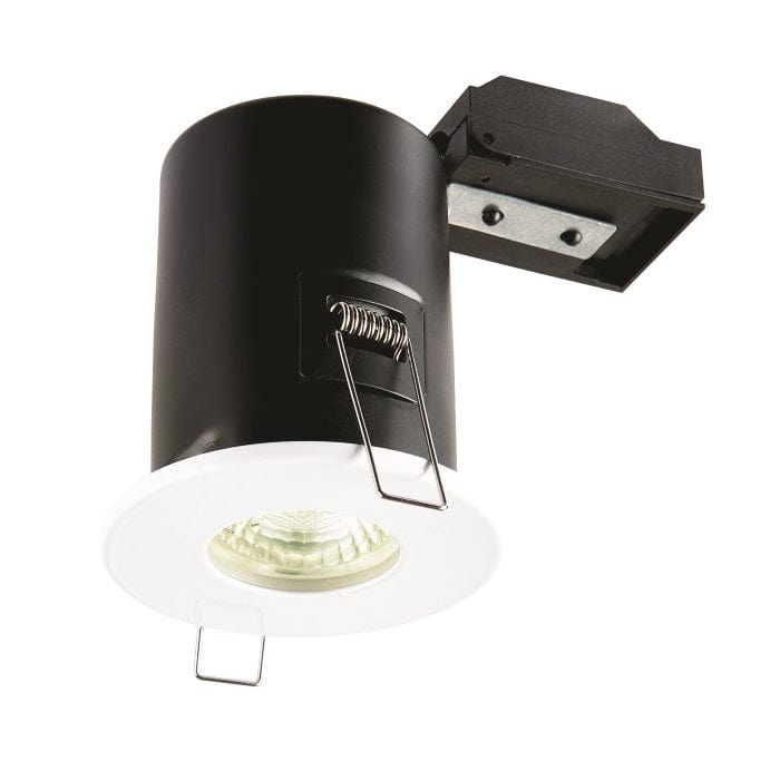 Collingwood Fixed IP65 Fire-Rated PAR16 LED GU10 Downlight White- CWFRC004, Image 1 of 1