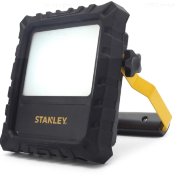 Stanley 20W LED Rech Worklight Yell Yellow/Black 6000K - SXLS31330E, Image 1 of 1