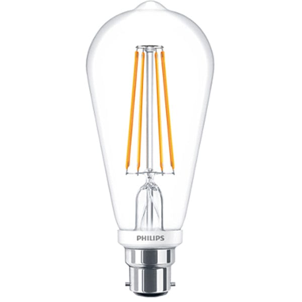 Philips CLA 7W LED BC B22 Squirrel Cage Globe Very Warm White Dimmable - 57581900, Image 1 of 1