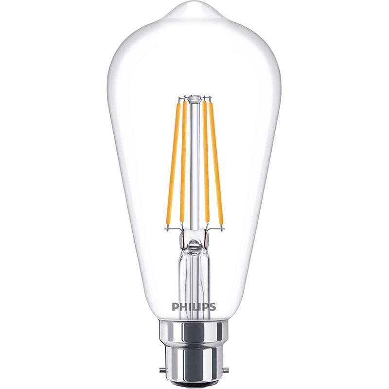 Philips CLA 8w LED BC/B22 Squirrel Cage Very Warm White Dimmable - 81429100, Image 1 of 1