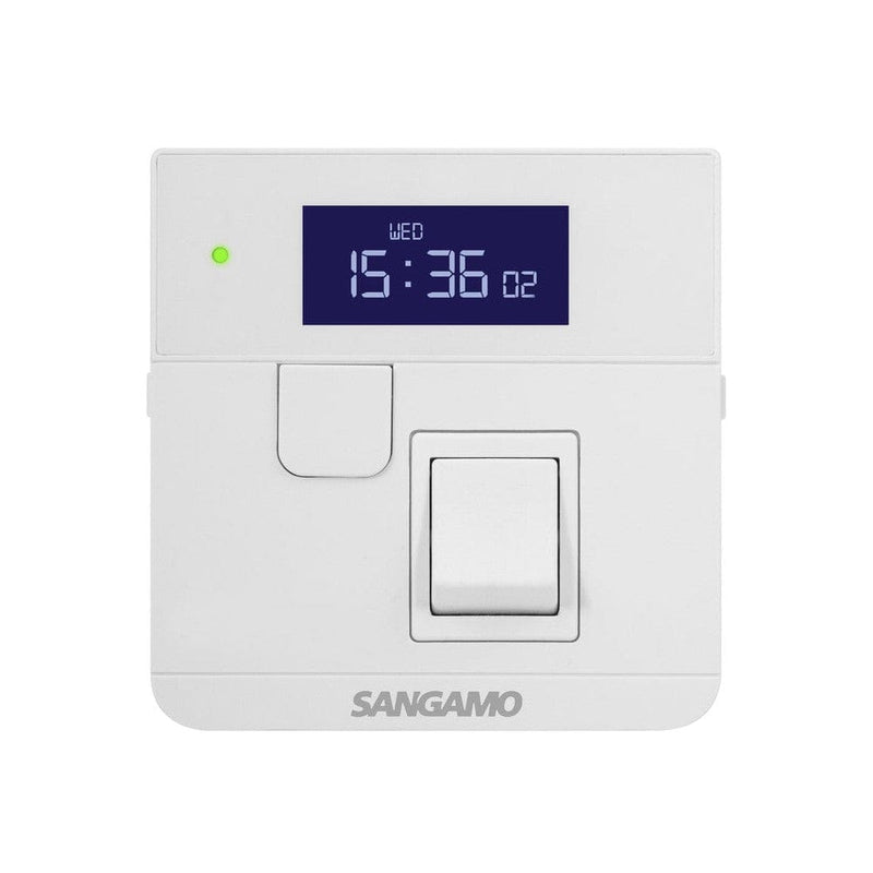 ESP Sangamo Powersaver Plus Select Controller White 7 Day With Fused Spur - PSPSF247, Image 1 of 1