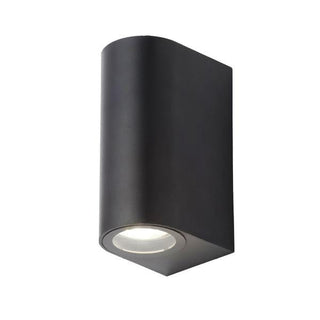 Forum Iona Wall GU10 Up/Downlight IP44 - Black - CZ-35705-BLK