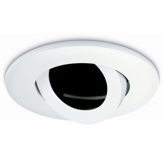 JCC Fireguard Next Generation Mains Twist and Lock Tilt Bezel Only White - JC010026/WH