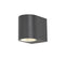 Forum Antar Wall GU10 Downlight IP44 - Black - ZN-29181-BLK