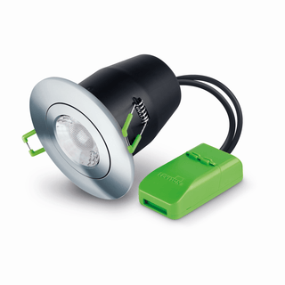 JCC Fireguard Next Generation Unlamped Downlight Tilt IP20 Chrome - JC010023/CH