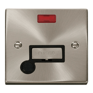 Click Scolmore Deco Ingot 13A Flex Outlet Neon Fused Spur Unit - VPSC553BK