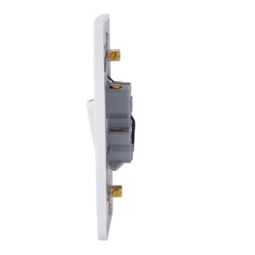 Schneider LWM 2G 50A Double Pole Switch with LED Indic. White - GGBL4021, Image 3 of 3
