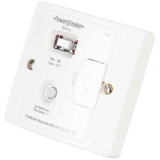 Greenbrook PowerBreaker RCD FSU White 13A Pas - H92-WP