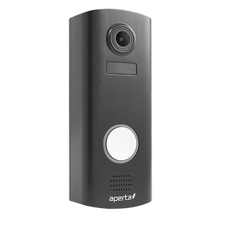 ESP Aperta Battery Powered Wi-Fi Door Station with Record Facility Black - APWIFIDSBLKBP2, Image 1 of 1