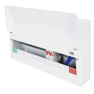 Lewden 15 Way Dual RCCB Ready Consumer Unit with 100A DP Main Switch - PRO-MX21XXM, Image 1 of 2