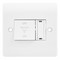 Click Scolmore Mode 10A 3-Pole Fan Isolation Fused Spur With Switch Polar White - CMA3020