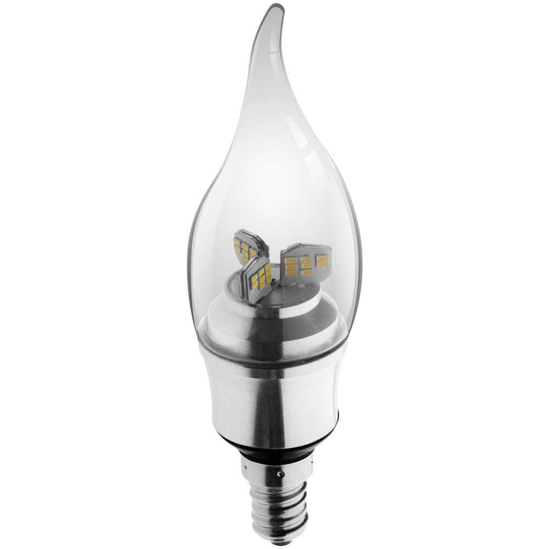 Kosnic 5.5W LED E14/SES Candle Warm White - KDIM5.5BTP/E14-SLV-N27, Image 1 of 1