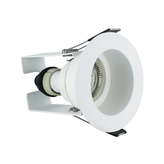 Integral Evofire IP65 LED Downlight Recessed White with Insulation Guard and GU10 Holder - ILDLFR70E003