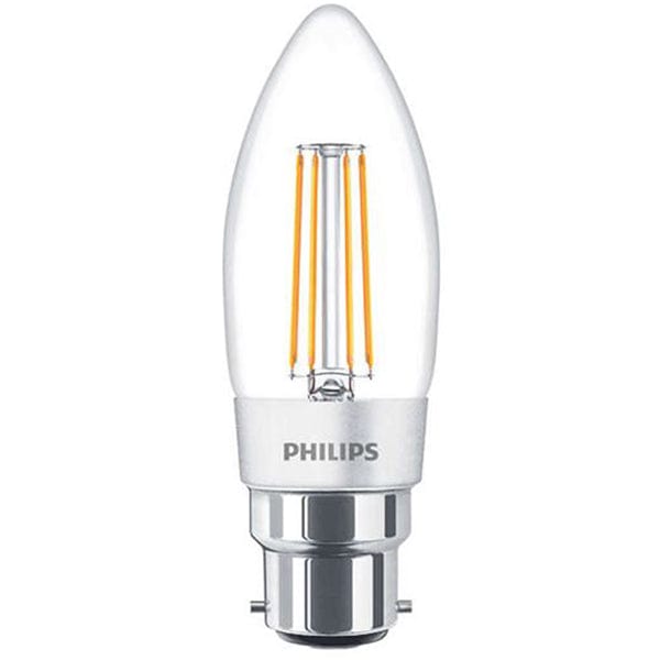 Philips 2W LEDCandle B22 BC Candle Very Warm White - 76690300, Image 1 of 1