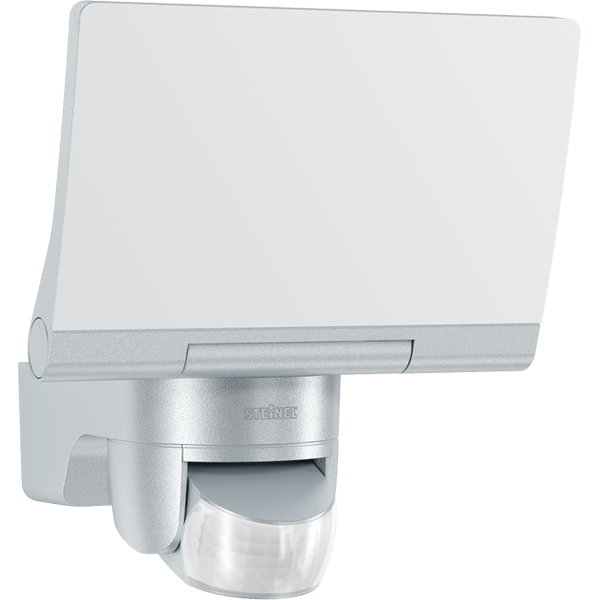 Steinel XLED 14.8W Home 2 Silver Integrated LED Floodlight With PIR Cool White - 33057, Image 1 of 1