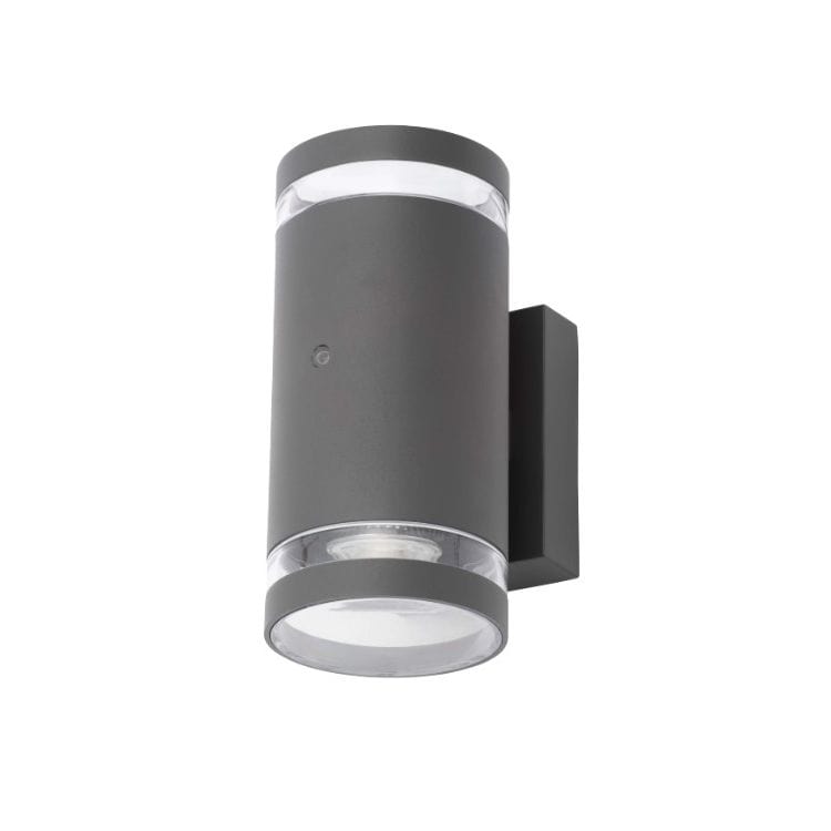 Ideal Lux Rex-3 - 1 Luz De Pared Para Exteriores Antracita IP44, E27 | Leroy Merlin