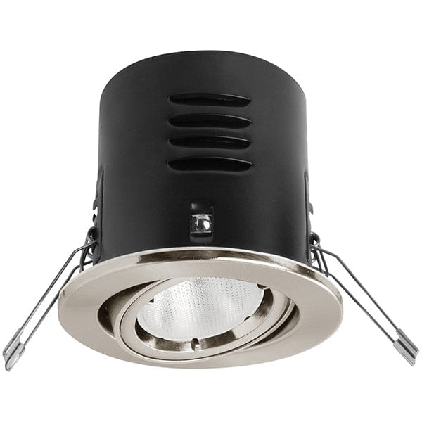 Megaman 8W Integrated Fire Rated Downlight VERSOFIT Tilt - Cool White Chrome Finish - 519715, Image 1 of 1