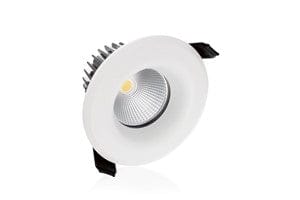 Integral LED Lux Fire rated downlight 6W 70mm cut out Dimmable Warm white - ILDLFR70A001, Image 1 of 1