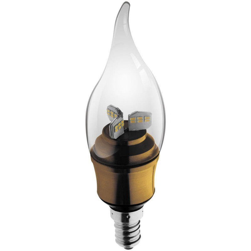 Kosnic 5.5W LED E14/SES Candle Warm White - KTC5.5BTP/E14-BOZ-N27